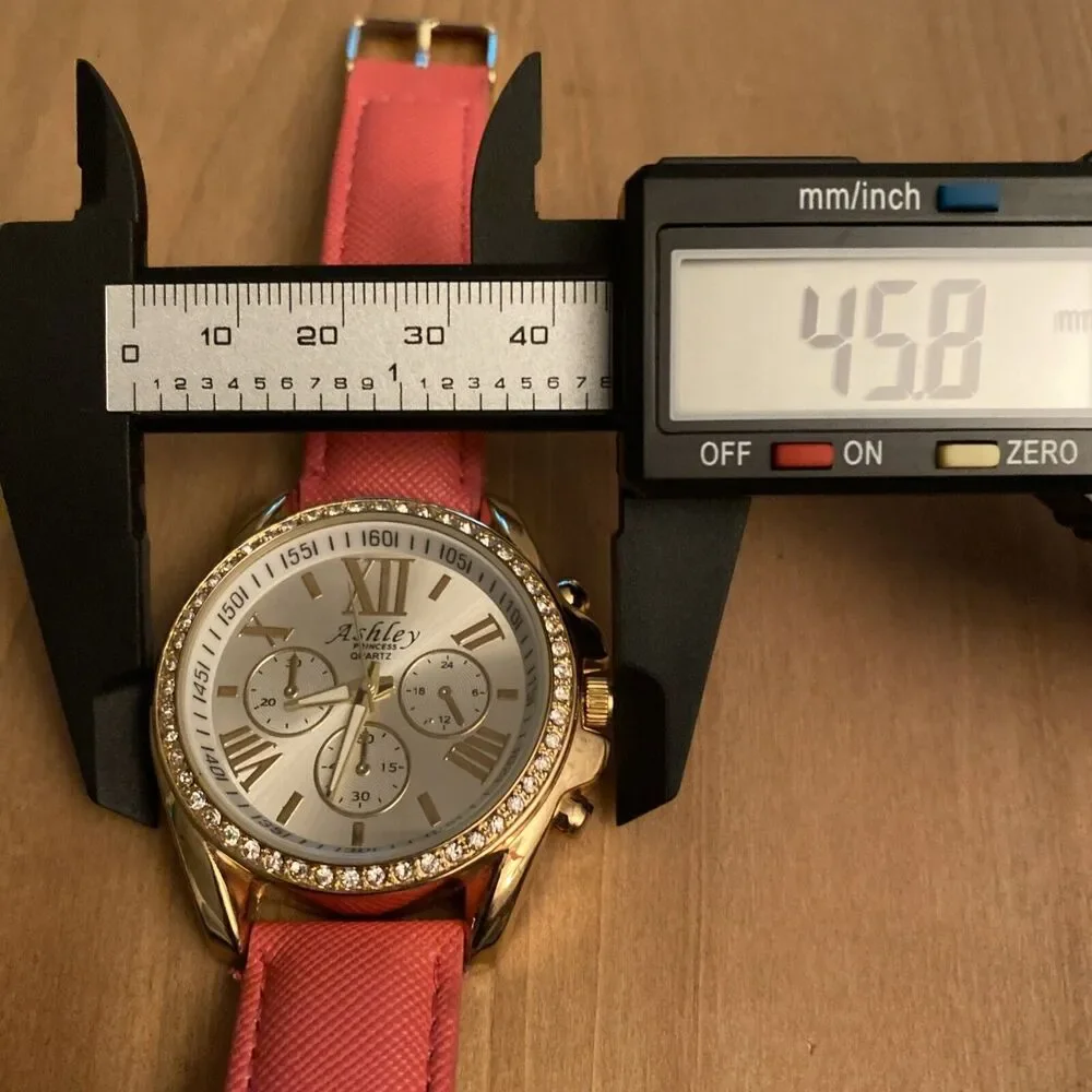 Ashley Pink Ladies Watch
